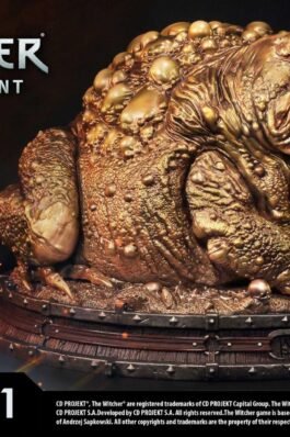 TOAD PRINCE GOLD VERSION – THE WITCHER 3: WILD HUNT – PREMIUM MASTERLINE – 33 CM – PRIME 1 STUDIO