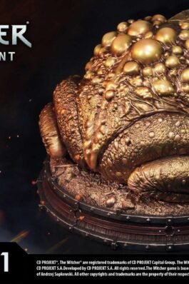 TOAD PRINCE GOLD VERSION – THE WITCHER 3: WILD HUNT – PREMIUM MASTERLINE – 33 CM – PRIME 1 STUDIO