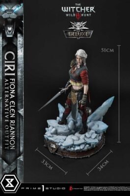 CIRI FIONA ELEN RIANNON ALTERNATIVE OUTFIT DX BONUS VERSION – THE WITCHER 3: WILD HUNT – PREMIUM MASTERLINE – 55 CM – PRIME 1 STUDIO