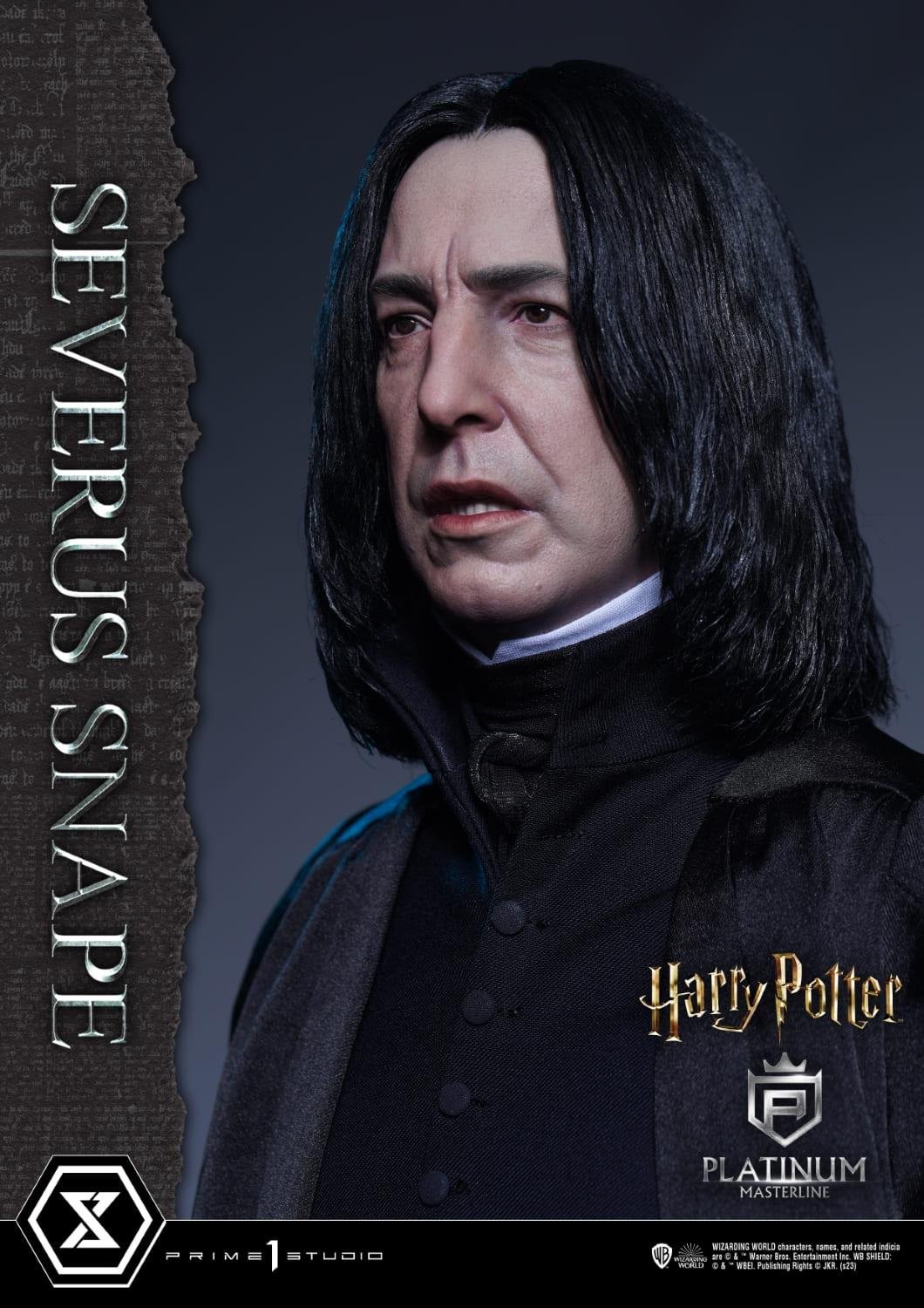 SEVERUS SNAPE - HARRY POTTER (FILM) - PLATINUM MASTERLINE - 55 CM - PRIME 1 STUDIO - Imagen 10
