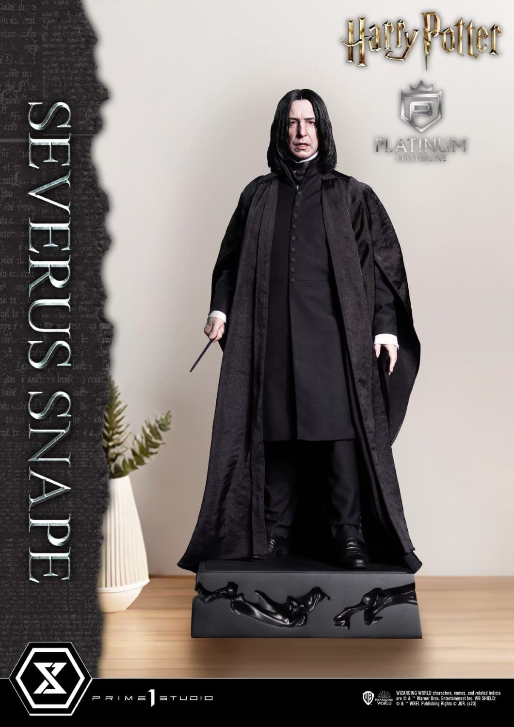 SEVERUS SNAPE - HARRY POTTER (FILM) - PLATINUM MASTERLINE - 55 CM - PRIME 1 STUDIO