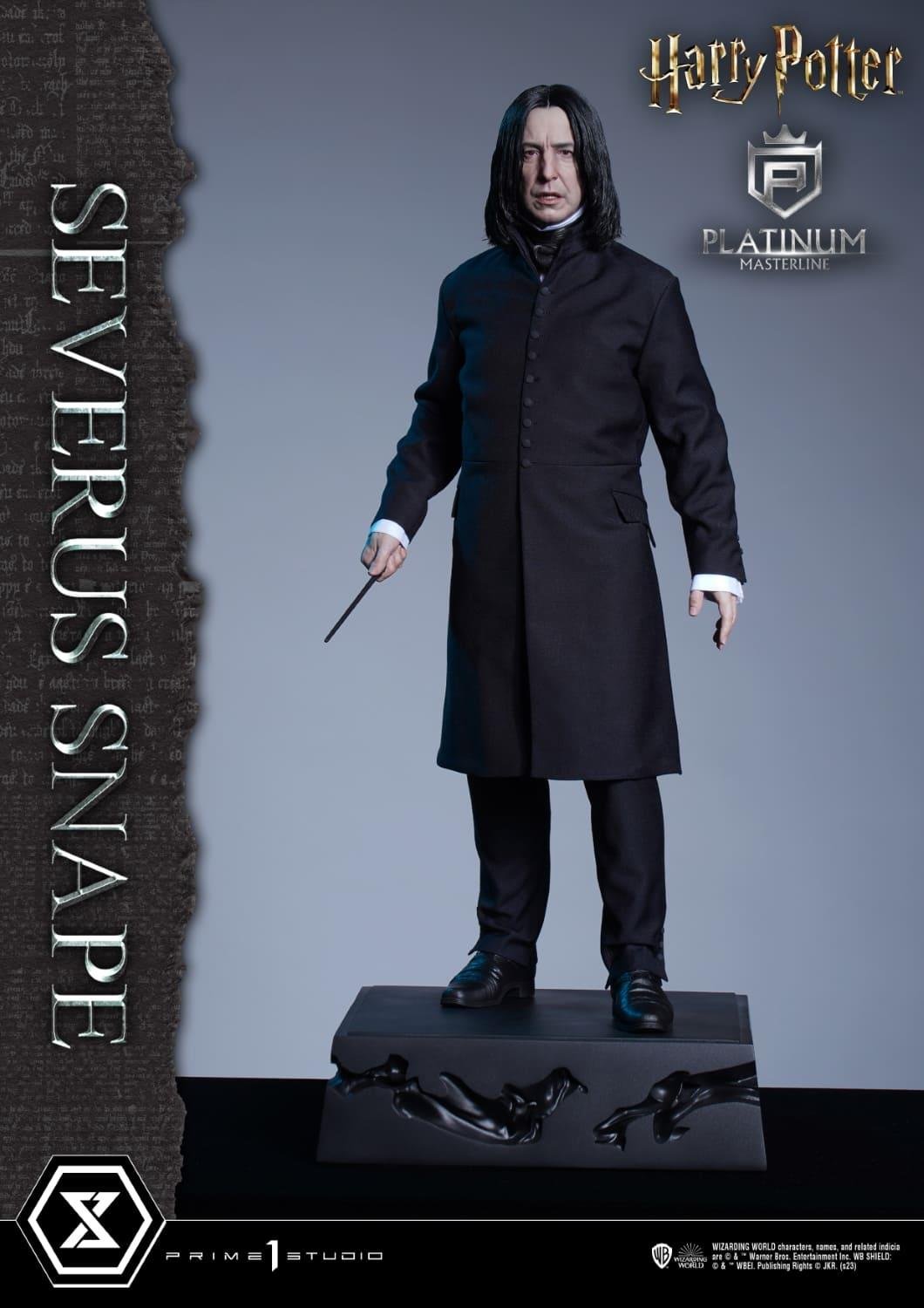 SEVERUS SNAPE - HARRY POTTER (FILM) - PLATINUM MASTERLINE - 55 CM - PRIME 1 STUDIO - Imagen 5