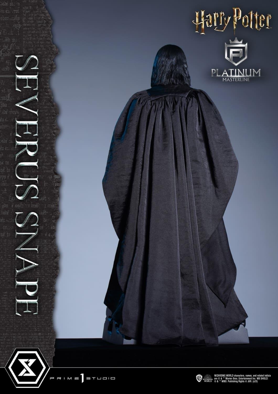 SEVERUS SNAPE - HARRY POTTER (FILM) - PLATINUM MASTERLINE - 55 CM - PRIME 1 STUDIO - Imagen 8