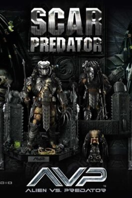 SCAR PREDATOR – ALIEN VS. PREDATOR (FILM) – MUSEUM MASTERLINE – 93 CM – PRIME 1 STUDIO