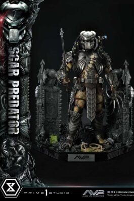SCAR PREDATOR – ALIEN VS. PREDATOR (FILM) – MUSEUM MASTERLINE – 93 CM – PRIME 1 STUDIO