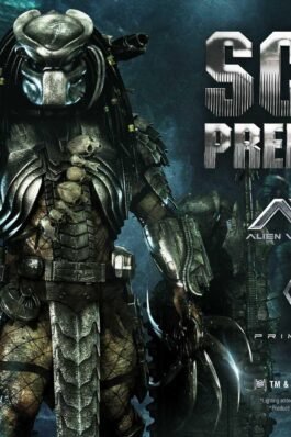 SCAR PREDATOR DX BONUS VERSION – ALIEN VS. PREDATOR (FILM) – MUSEUM MASTERLINE – 93 CM – PRIME 1 STUDIO