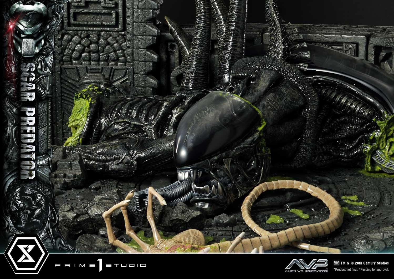 SCAR PREDATOR DX BONUS VERSION - ALIEN VS. PREDATOR (FILM) - MUSEUM MASTERLINE - 93 CM - PRIME 1 STUDIO - Imagen 5