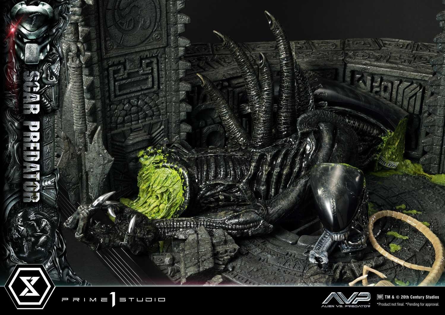 SCAR PREDATOR DX BONUS VERSION - ALIEN VS. PREDATOR (FILM) - MUSEUM MASTERLINE - 93 CM - PRIME 1 STUDIO - Imagen 6