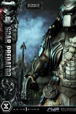 SCAR PREDATOR DX BONUS VERSION – ALIEN VS. PREDATOR (FILM) – MUSEUM MASTERLINE – 93 CM – PRIME 1 STUDIO