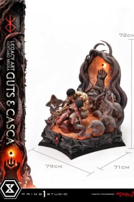 GUTS & CASCA – «KENTARO MIURA» – LEGACY ART – BERSERK – 72 CM – PRIME 1 STUDIO