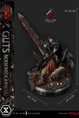 GUTS BERSERKER ARMOR UNLEASH EDITION DELUXE VERSION – BERSERK – ULTIMATE PREMIUM MASTERLINE – 91 CM – PRIME 1 STUDIO