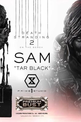 SAM TAR BLACK – DEATH STRANDING 2: ON THE BEACH – PREMIUM BUST – 44 CM – PRIME 1 STUDIO