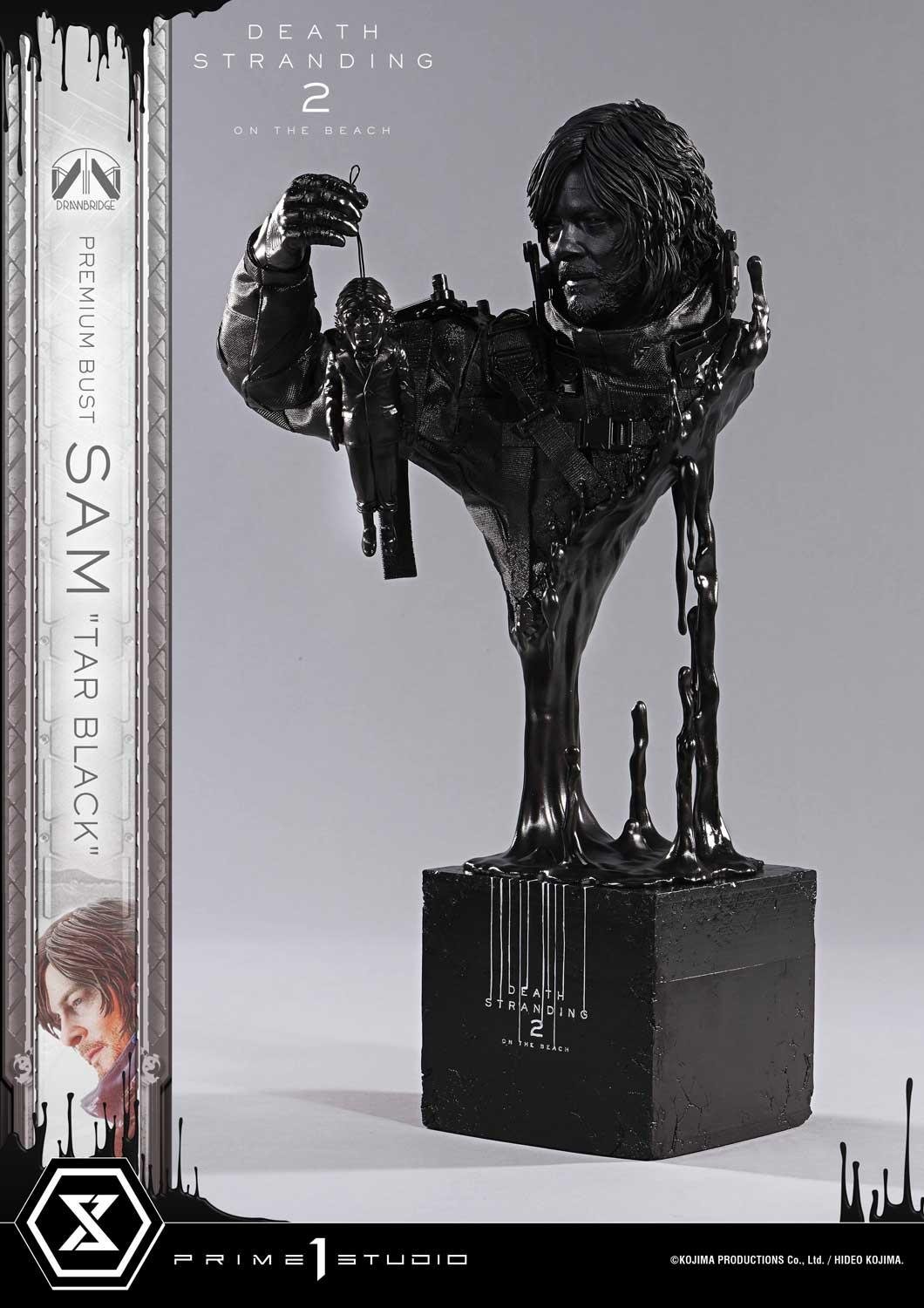 SAM TAR BLACK - DEATH STRANDING 2: ON THE BEACH - PREMIUM BUST - 44 CM - PRIME 1 STUDIO - Imagen 3