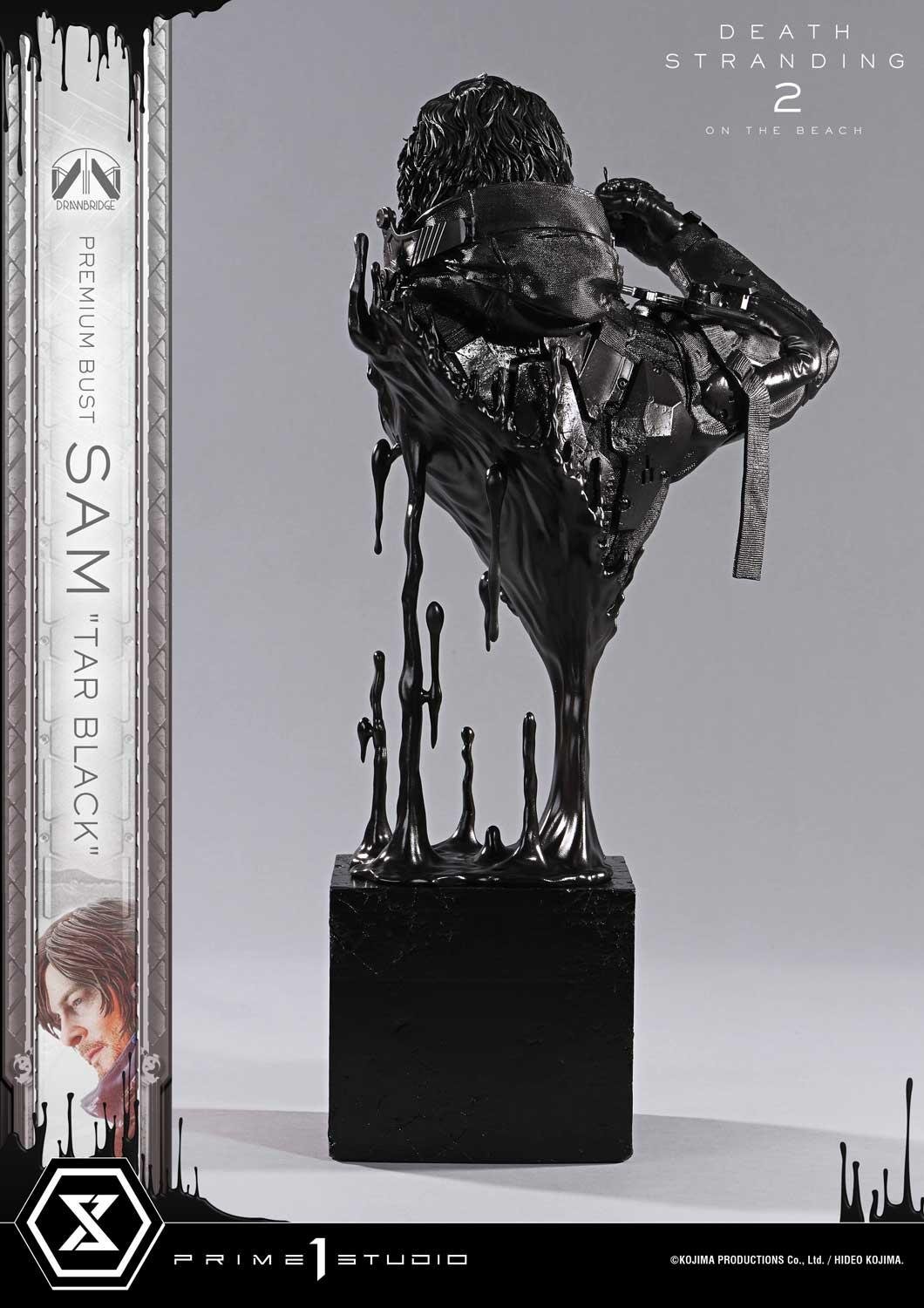 SAM TAR BLACK - DEATH STRANDING 2: ON THE BEACH - PREMIUM BUST - 44 CM - PRIME 1 STUDIO - Imagen 6