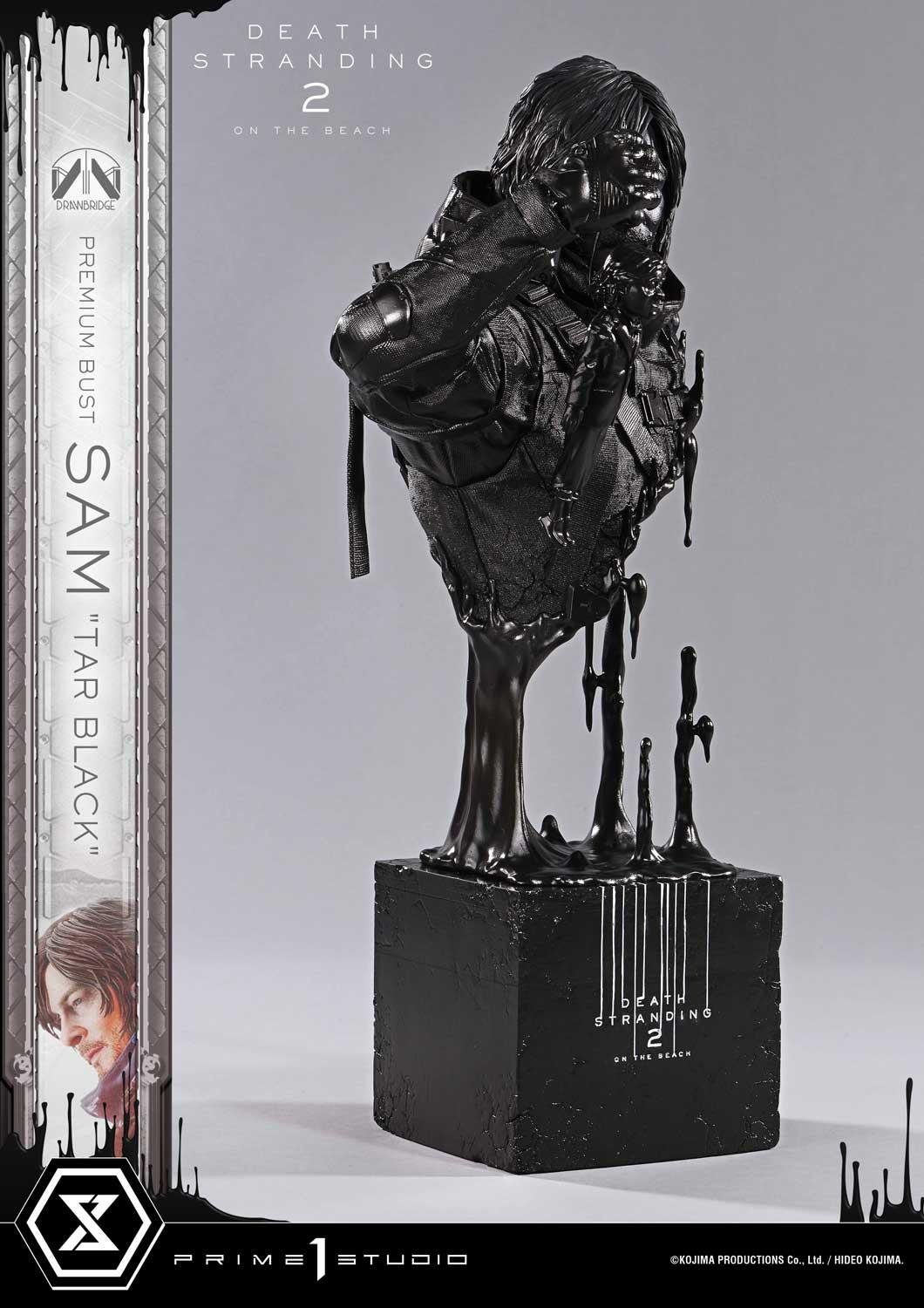 SAM TAR BLACK - DEATH STRANDING 2: ON THE BEACH - PREMIUM BUST - 44 CM - PRIME 1 STUDIO - Imagen 9