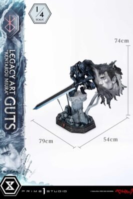 GUTS 1/4 SCALE – «KENTARO MIURA» – LEGACY ART – BERSERK – 74 CM – PRIME 1 STUDIO