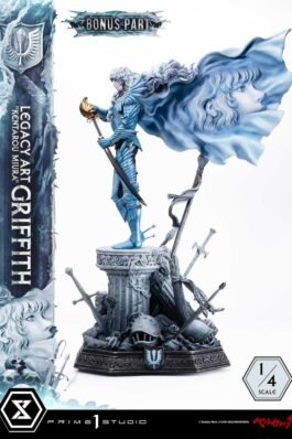 GRIFFITH 1/4 SCALE BONUS VERSION – «KENTARO MIURA» – LEGACY ART – BERSERK – 93 CM – PRIME 1 STUDIO