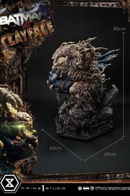 BATMAN VS CLAYFACE DX BONUS VERSION – BATMAN (COMICS) – ULTIMATE PREMIUM MASTERLINE – 83 CM – PRIME 1 STUDIO
