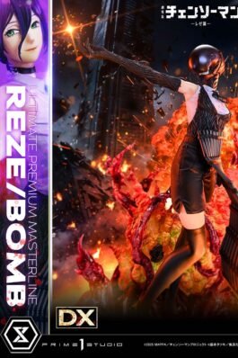 REZE/BOMB DX BONUS VERSION – CHAINSAW MAN – THE MOVIE: REZE ARC – ULTIMATE PREMIUM MASTERLINE – 56 CM – PRIME 1 STUDIO