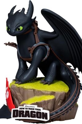 TOOTHLESS – HOW TO TRAIN YOUR DRAGON – FIGURE – 21CM – BEAST KINGDOM