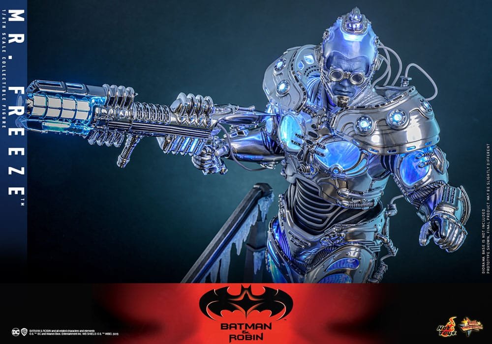 BATMAN Y ROBIN MR. FREEZE - DC COMICS - MOVIE MASTERPIECE - 33CM - HOT TOYS - Imagen 10