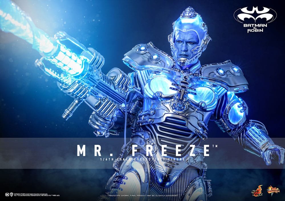 BATMAN Y ROBIN MR. FREEZE - DC COMICS - MOVIE MASTERPIECE - 33CM - HOT TOYS - Imagen 3