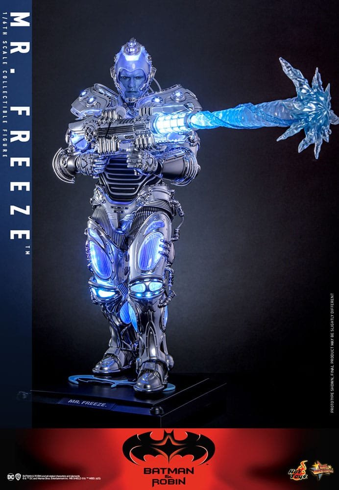BATMAN Y ROBIN MR. FREEZE - DC COMICS - MOVIE MASTERPIECE - 33CM - HOT TOYS - Imagen 4