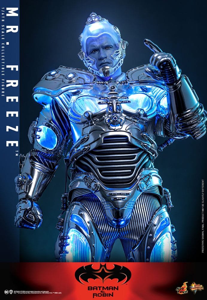 BATMAN Y ROBIN MR. FREEZE - DC COMICS - MOVIE MASTERPIECE - 33CM - HOT TOYS - Imagen 5