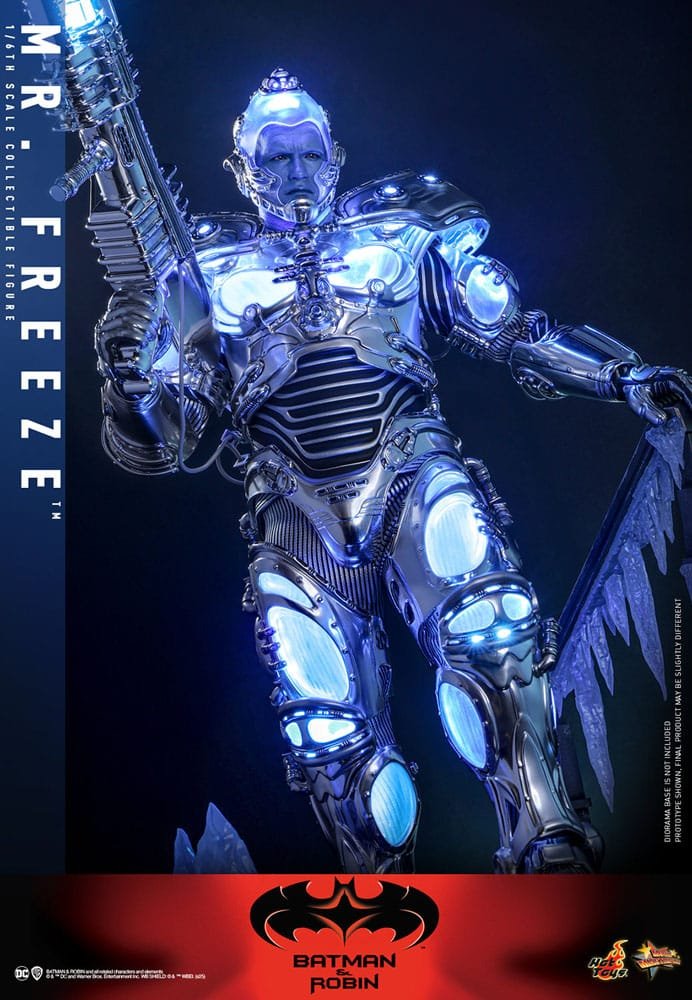 BATMAN Y ROBIN MR. FREEZE - DC COMICS - MOVIE MASTERPIECE - 33CM - HOT TOYS - Imagen 6