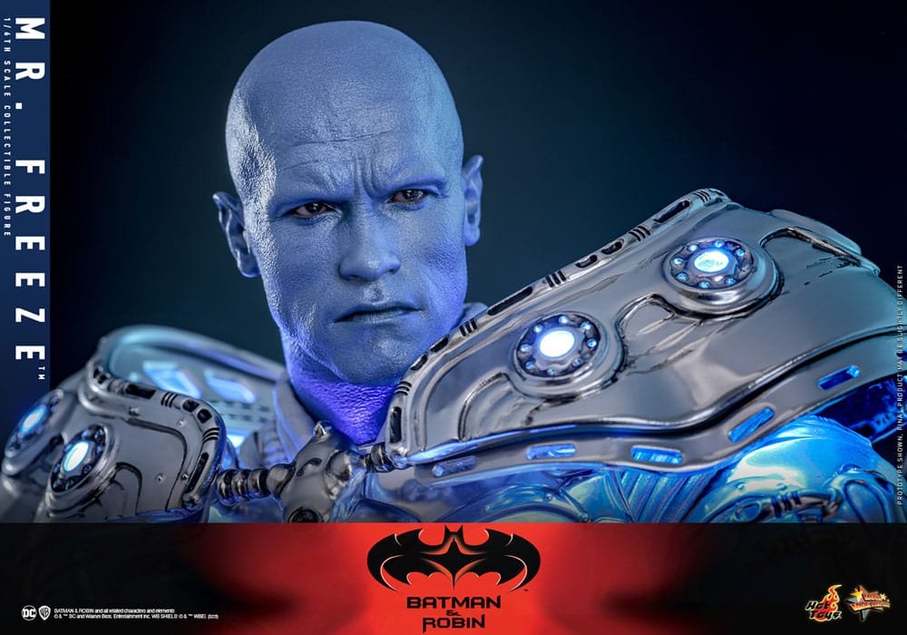 BATMAN Y ROBIN MR. FREEZE - DC COMICS - MOVIE MASTERPIECE - 33CM - HOT TOYS - Imagen 9