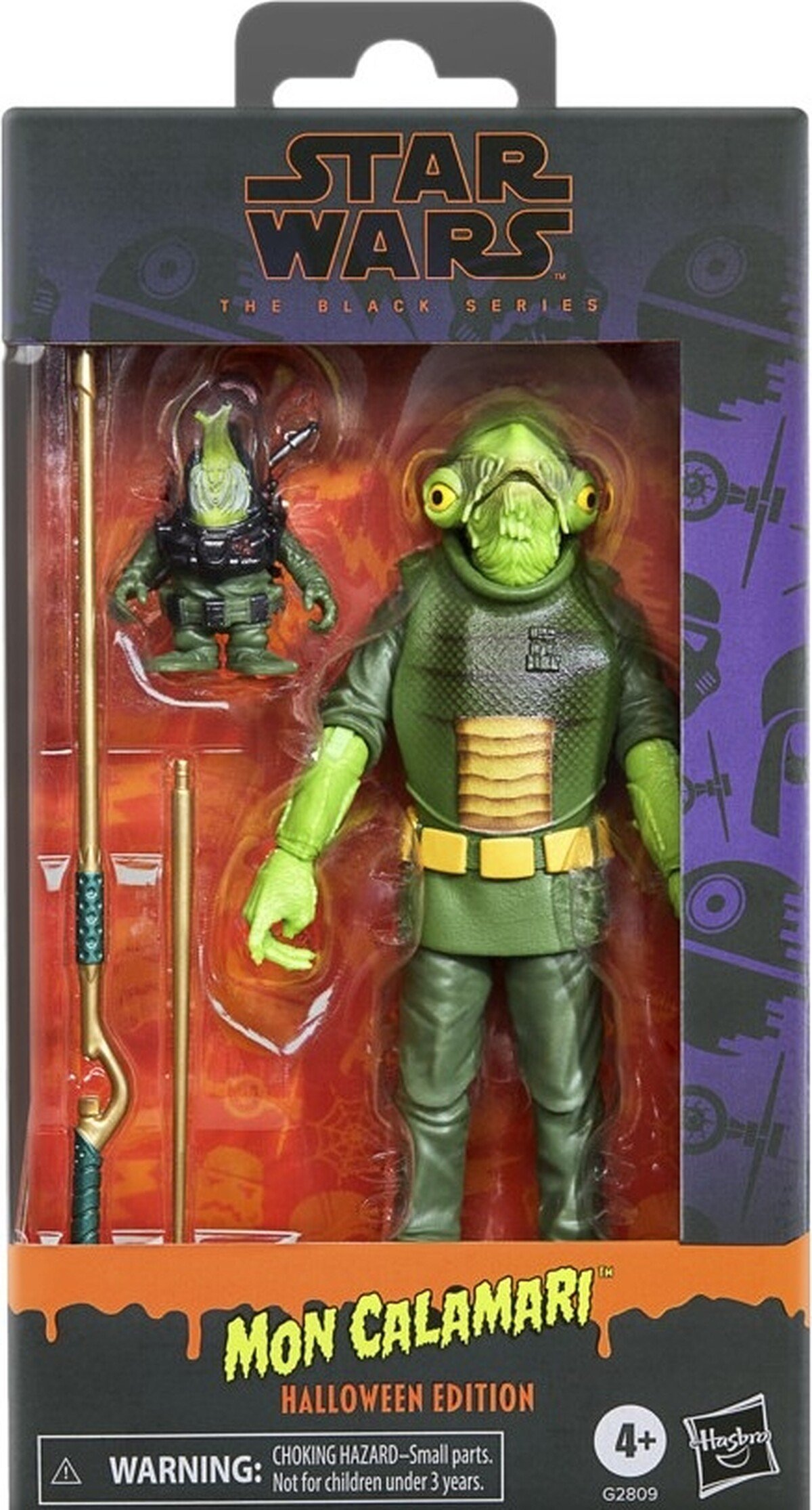 MON CALAMARI HALLOWEEN EDITION - STAR WARS - THE BLACK SERIES - FIGURA 15 CM - HASBRO - Imagen 2