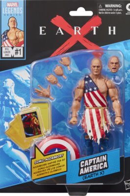 CAPITAN AMERICA (EARTH X) – MARVEL – MARVEL LEGENDS – FIGURA 15 CM – HASBRO