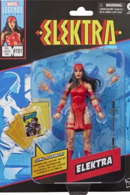 ELEKTRA – MARVEL – MARVEL LEGENDS – FIGURA 15 CM – HASBRO