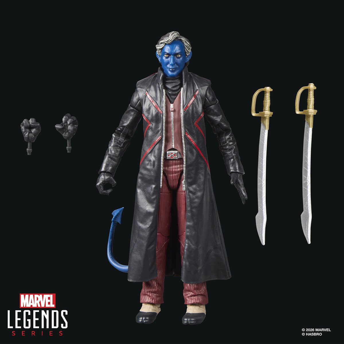 NIGHTCRAWLER - MARVEL - MARVEL LEGENDS - FIGURA 15 CM - HASBRO - Imagen 3