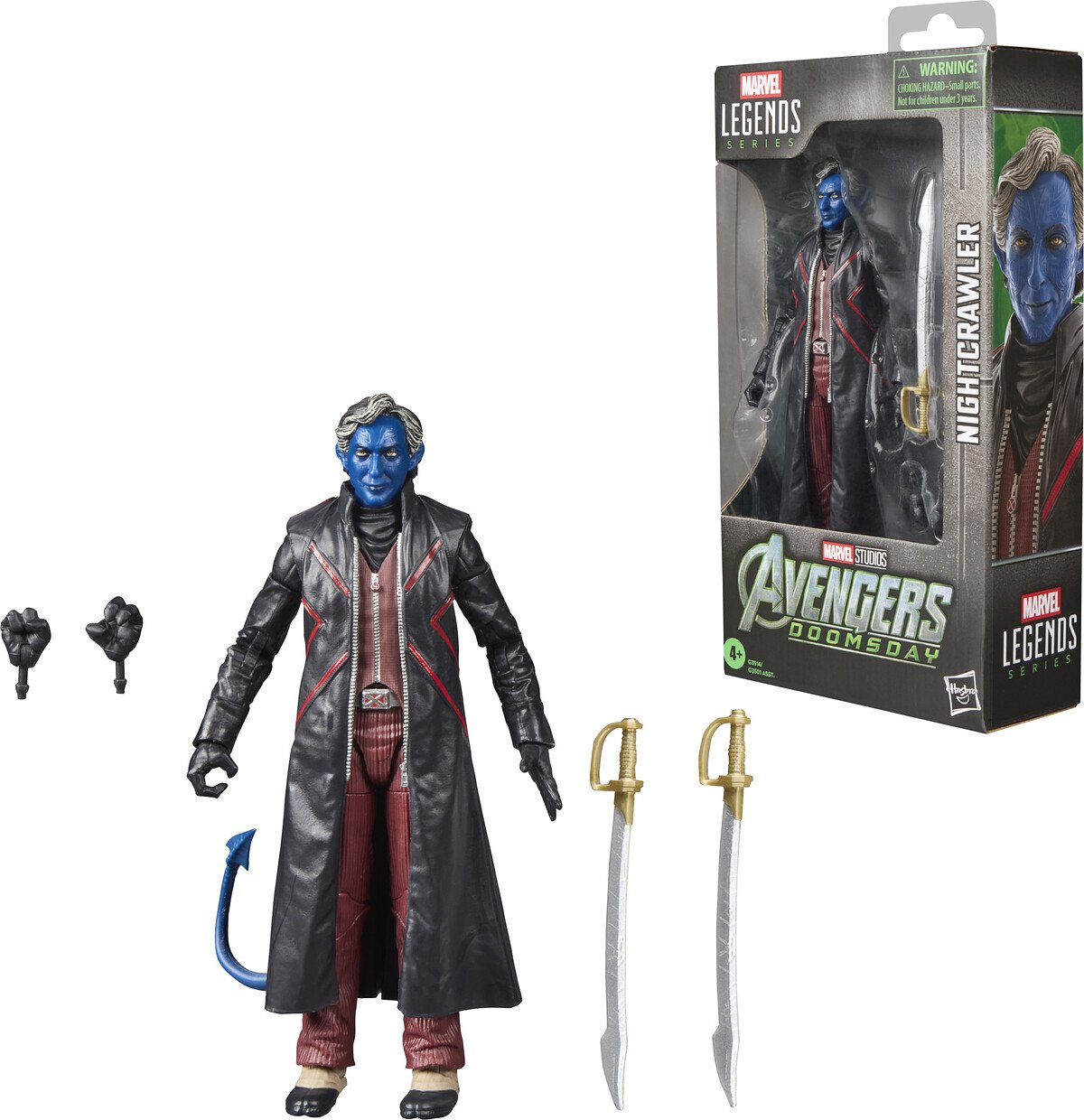 NIGHTCRAWLER - MARVEL - MARVEL LEGENDS - FIGURA 15 CM - HASBRO - Imagen 7
