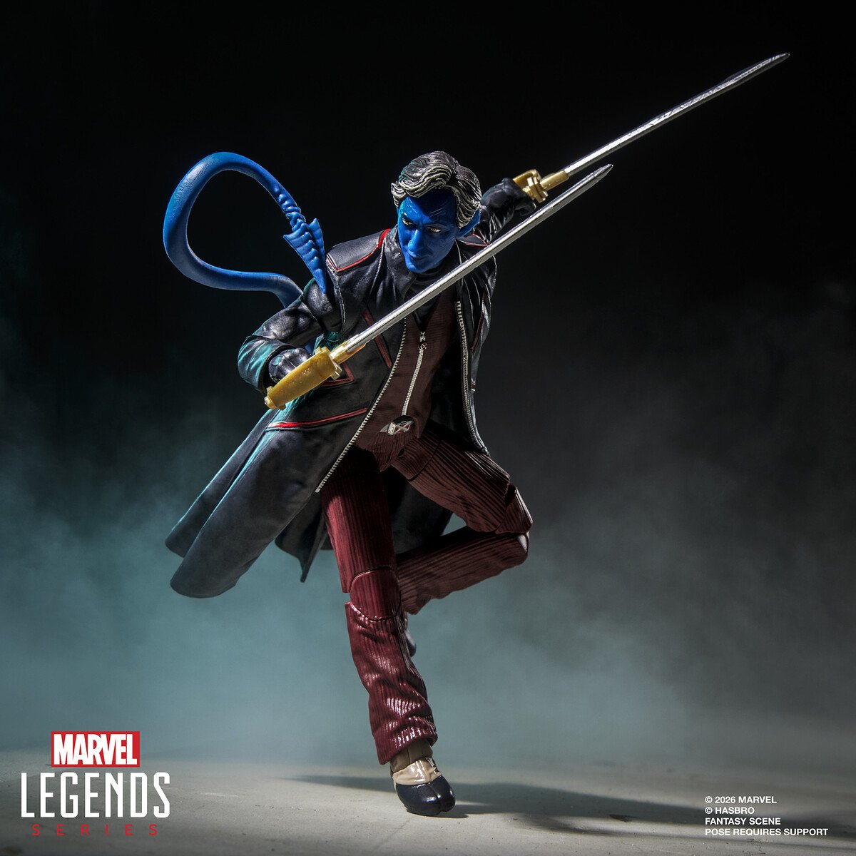 NIGHTCRAWLER - MARVEL - MARVEL LEGENDS - FIGURA 15 CM - HASBRO - Imagen 9