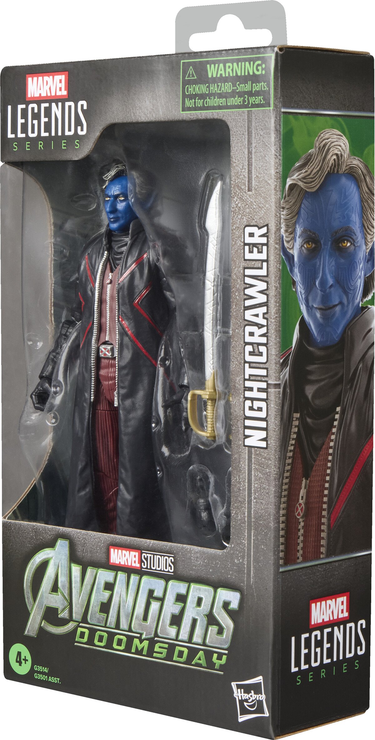 NIGHTCRAWLER - MARVEL - MARVEL LEGENDS - FIGURA 15 CM - HASBRO - Imagen 14