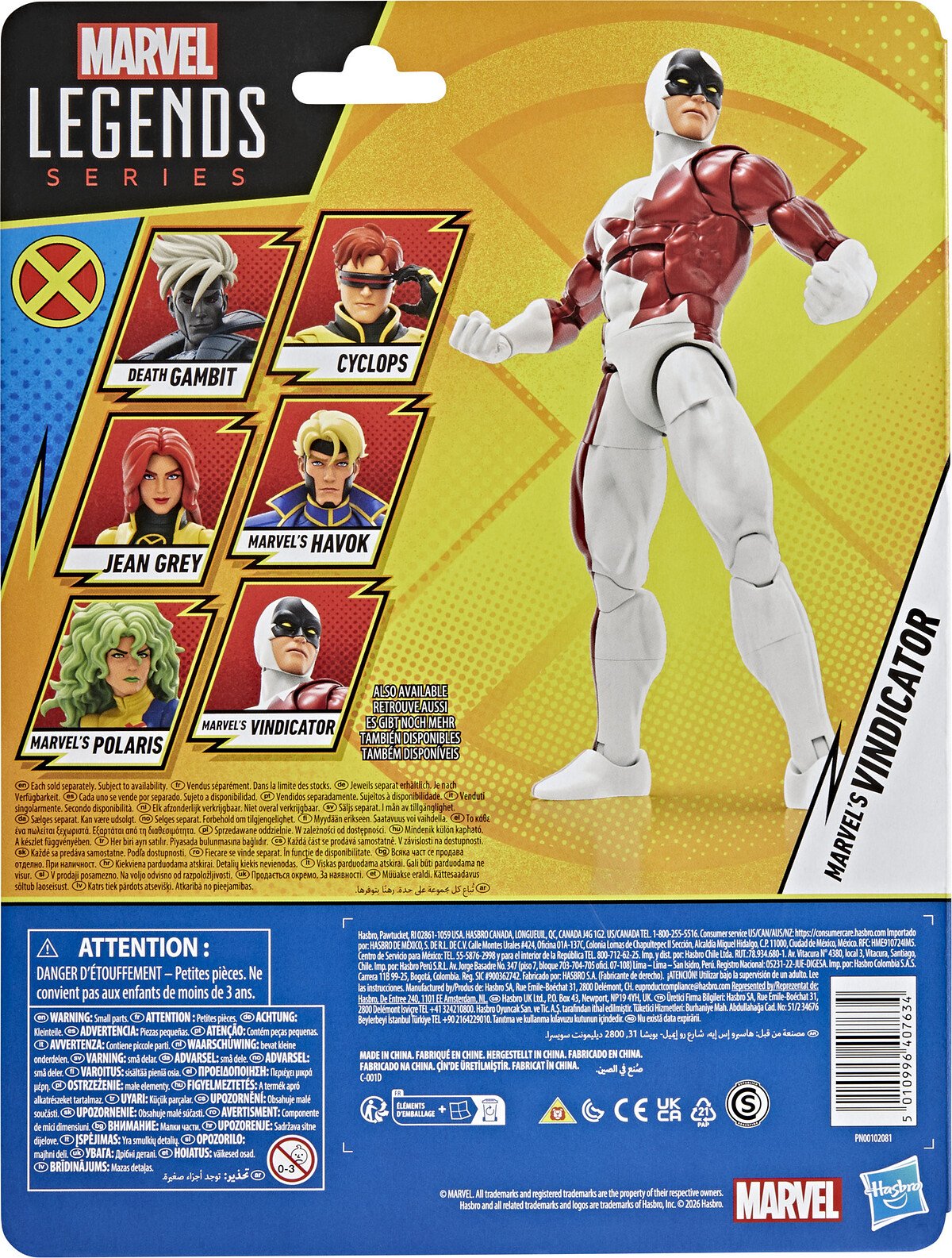 VINDICATOR - MARVEL - MARVEL LEGENDS - FIGURA 15 CM - HASBRO - Imagen 4