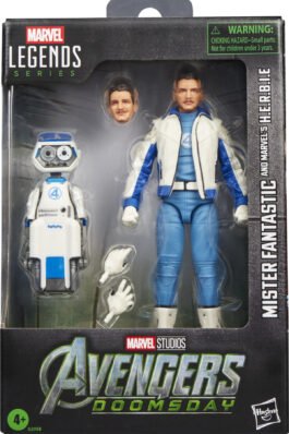 MISTER FANTASTIC MARVEL’S H.E.R.B.I.E. PACK 2 – MARVEL – MARVEL LEGENDS – FIGURA 15 CM – HASBRO