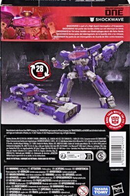 SHOCKWAVE DELUXE CLASS – TRANSFORMERS – FIGURA 13.3 CM – HASBRO