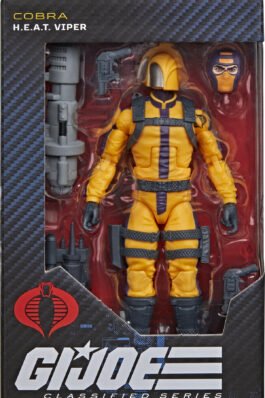 H.E.A.T VIPER – G.I. JOE – G.I. JOE CLASSIFIED SERIES – FIGURA 15 CM – HASBRO