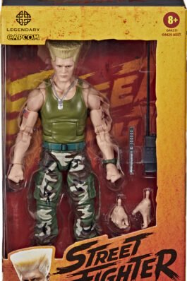 GUILE – CAPCOM STREET FIGHTER – FIGURA 15 CM – HASBRO