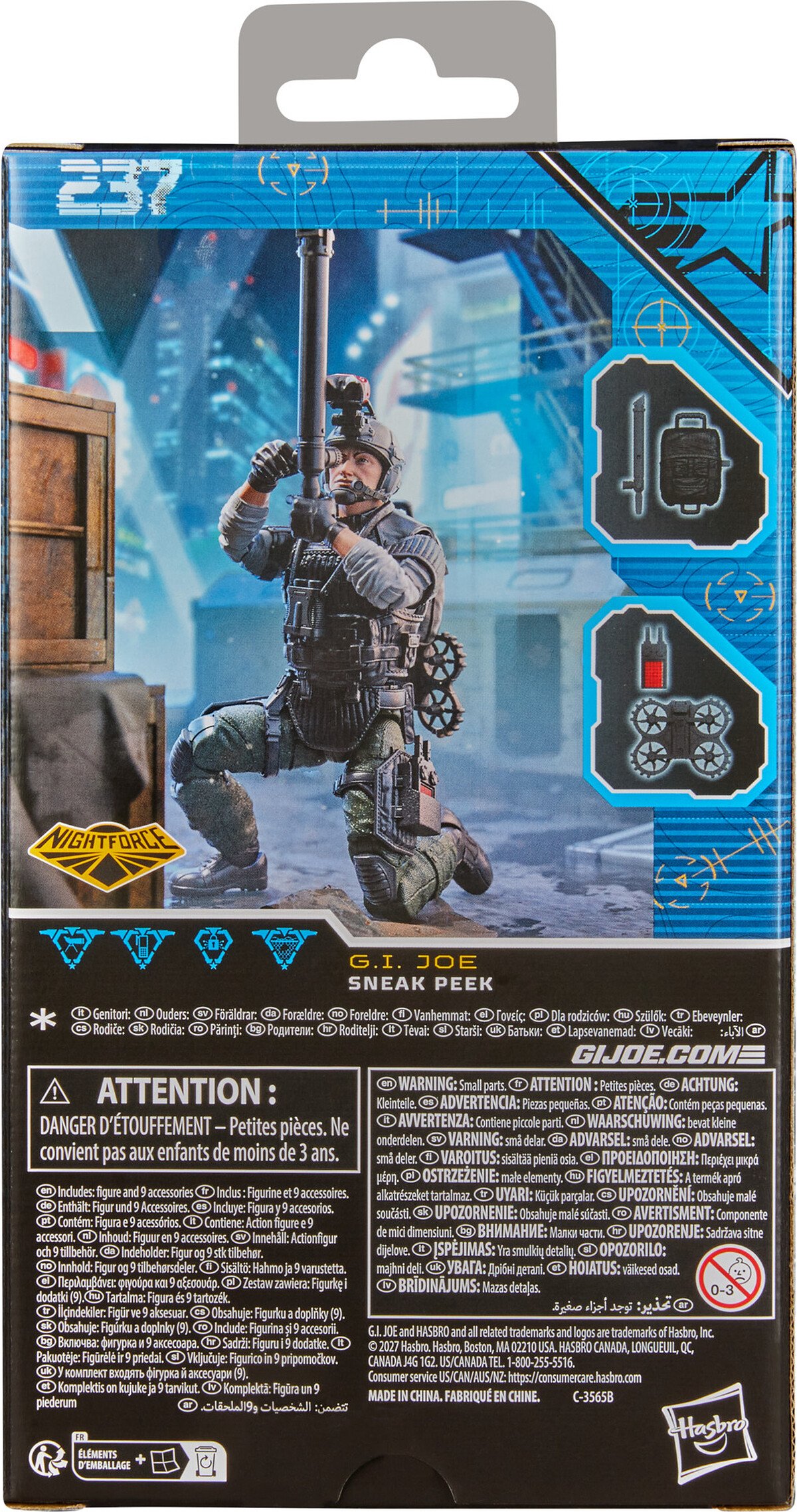 SNEAK PEEK - GI JOE CLASSIFIED SERIES - FIGURA 15 CM - HASBRO - Imagen 3
