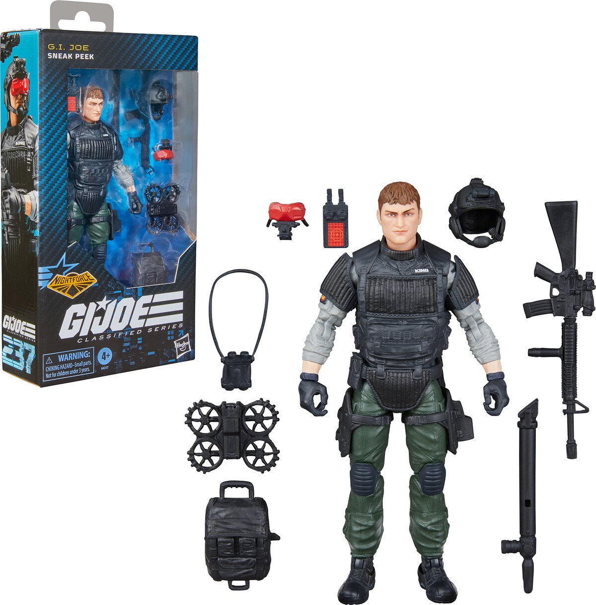 SNEAK PEEK - GI JOE CLASSIFIED SERIES - FIGURA 15 CM - HASBRO - Imagen 4