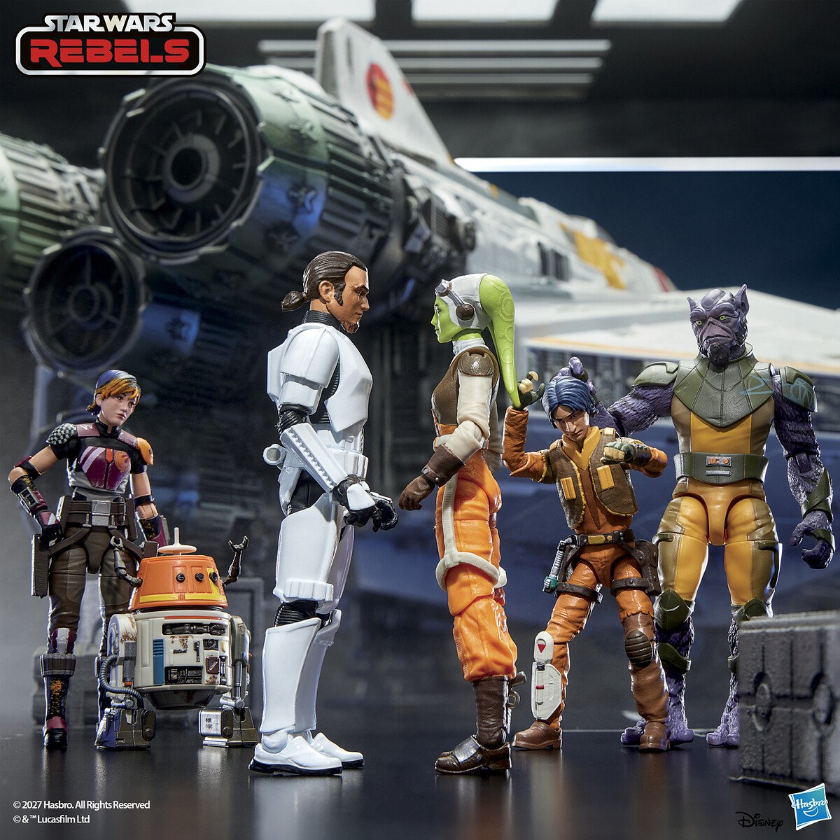STAR WARS REBELS LOTHAL REBELS - STAR WARS - THE VINTAGE COLLECTION - FIGURA 9.5 CM - HASBRO - Imagen 4