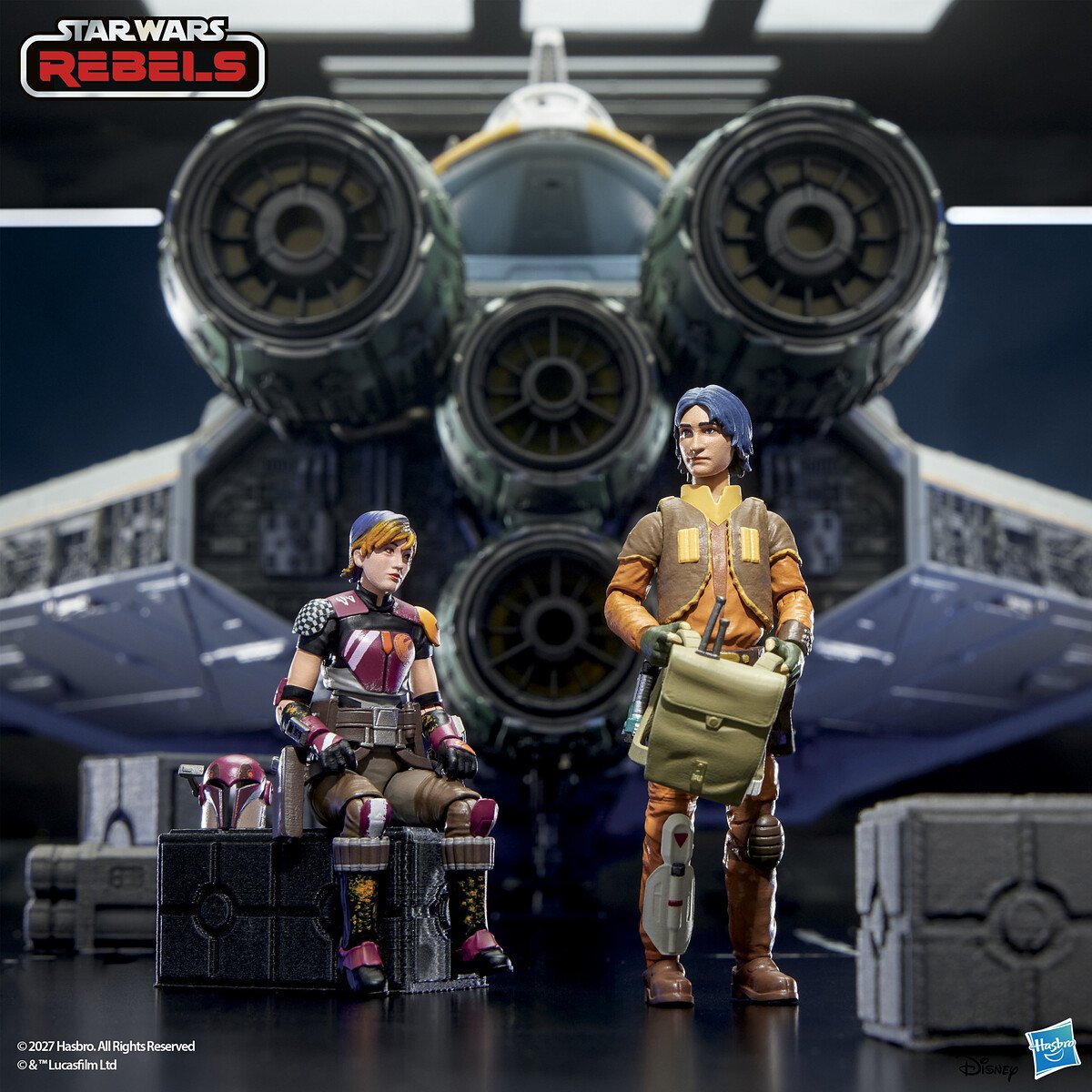STAR WARS REBELS LOTHAL REBELS - STAR WARS - THE VINTAGE COLLECTION - FIGURA 9.5 CM - HASBRO - Imagen 5