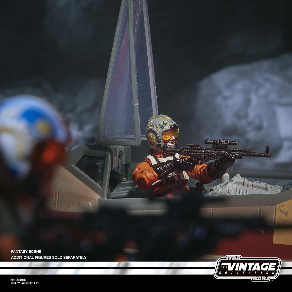 THE MANDALORIAN X-WING PILOTS SET 03 - STAR WARS - THE VINTAGE COLLECTION - FIGURA 9.5 CM - HASBRO - Imagen 6