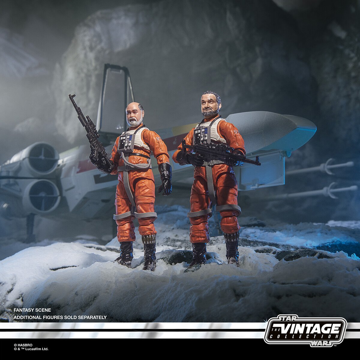 THE MANDALORIAN X-WING PILOTS SET 03 - STAR WARS - THE VINTAGE COLLECTION - FIGURA 9.5 CM - HASBRO - Imagen 12