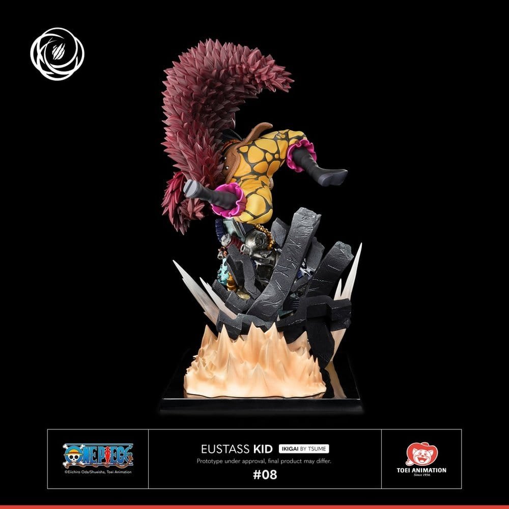 IKIGAI EUSTASS KID - ONE PIECE - FIGURA 1/6 - TSUME - Imagen 3