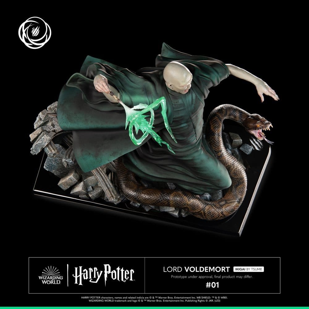 IKIGAI LORD VOLDEMORT - HARRY POTTER - FIGURA 1/6 - TSUME - Imagen 10